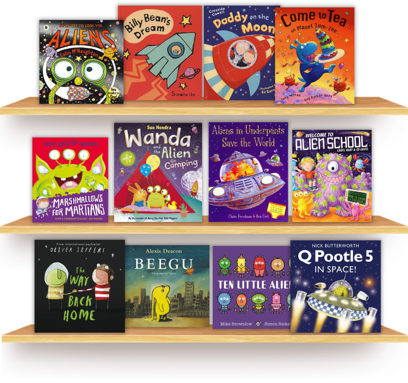 Resource image for Aliens-  KS1 (BOOK COLLECTION)