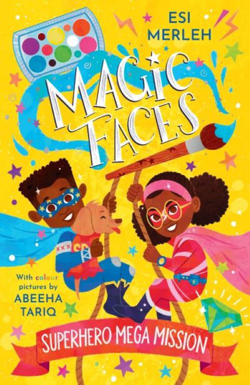 Resource image for Magic Faces: Superhero Mega Mission by Esi Merleh (READ ALOUD SINGLE COPY)