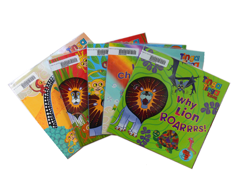 Resource image for Cbeebies Tinga Tinga Tales BUNDLE  (4 BOOKS & CD)